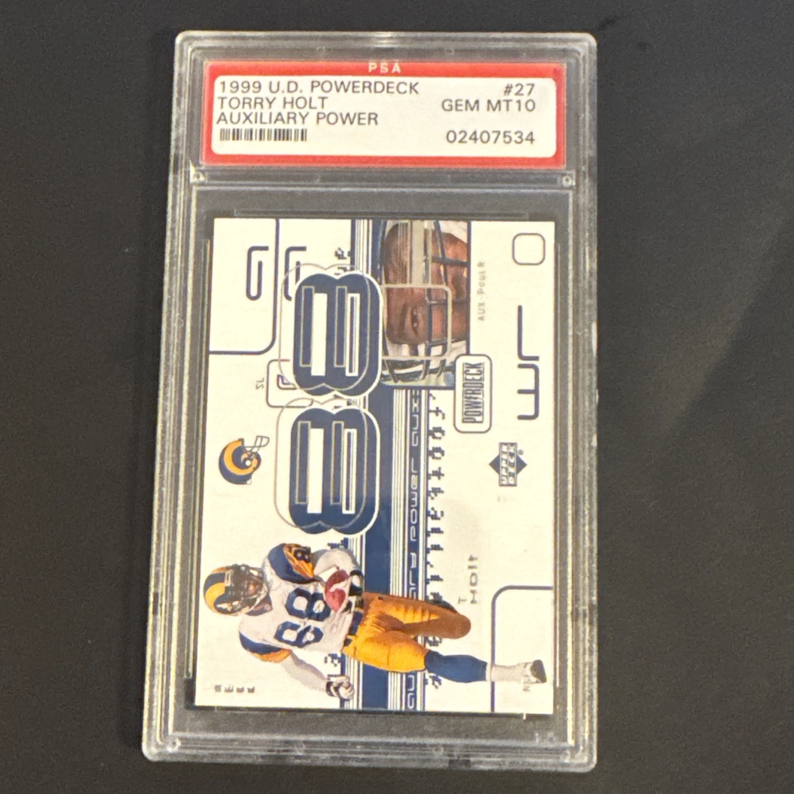 Torry Holt Upper Deck Powerdeck Auxiliary Power #AUX27 Base