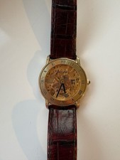 Vintage Accurist Men's Skeleton Wind-Up Watch