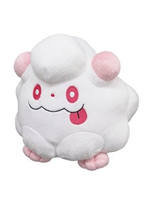 Pokemon Swirlix Plush S 13cm All Star Collection Sanei Boeki from Japan New