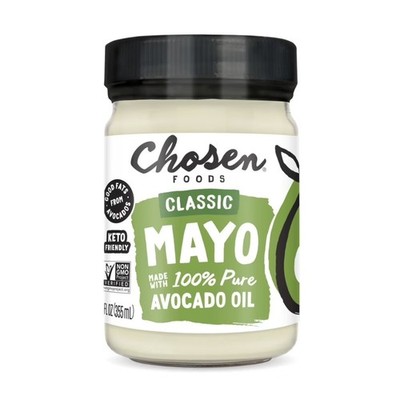 Pure Avocado Oil Classic Mayonnaise 12 Ounces Jar for Sale