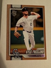 2026 Topps Series 1 Kyle Freeland Gold Parallel /2026 #106 Rockies