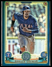 2019 Topps Gypsy Queen - Ronald Guzman #80 Blue Refractor /150