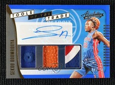 2019 Panini Absolute Memorabilia Level 2 11/25 Sekou Doumbouya #TT3-SKD Auto 5xx