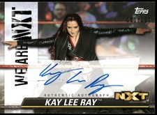 2021 Topps WWE NXT #A-KLR Kay Lee Ray We Are NXT Autographs #/250