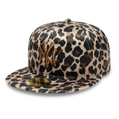 New Era NY Yankees 59FIFTY Fitted Cap Leopard Animal Print Baseballcap NEU