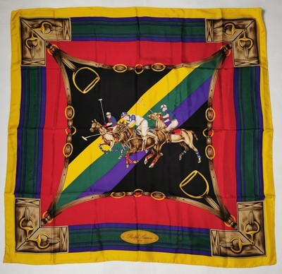 Ralph Lauren Seidentuch. Gebraucht in gutem Zustand. 100% Seide. 87cm*87cm