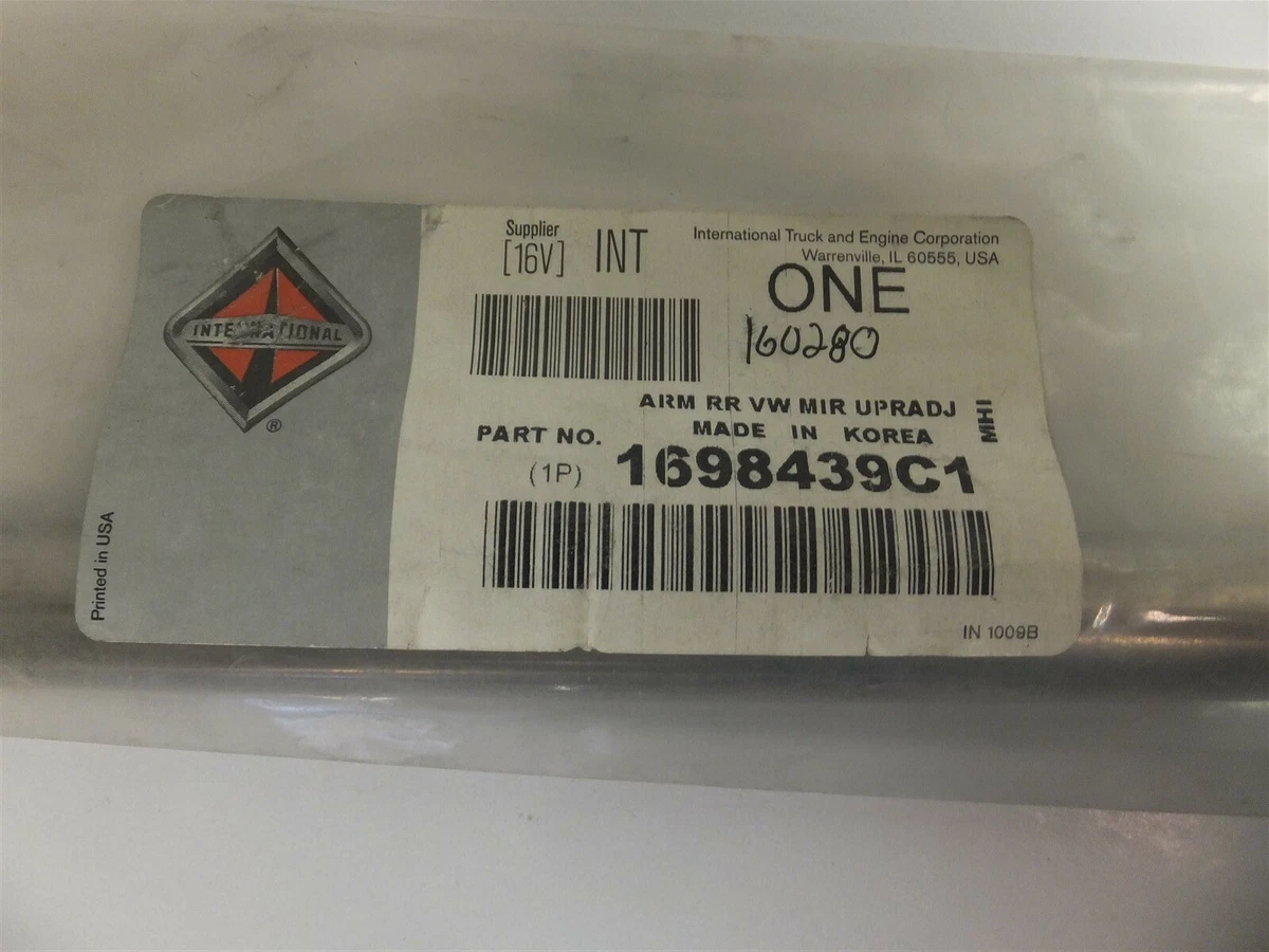1698439C1 NEW OEM INTERNATIONAL REAR VIEW MIRROR ARM UPPER ADJUST 