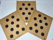 3 Vintage NRA National Rifle Association STOEGER ARMS CORP Targets