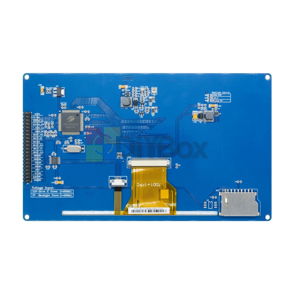 7 Zoll TFT LCD Modul Display 800x480 SSD1963 Touch PWM für Arduino AVR STM32 ARM - Bild 3 von 4