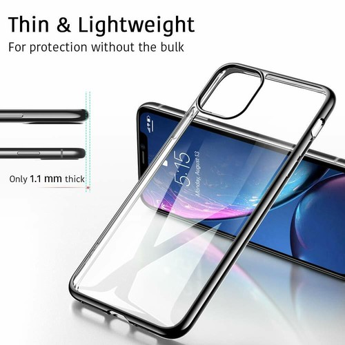 Schutzhülle für iPhone 13 12 Pro Max Mini Silikon Case Transparent Cover + Glas - Bild 57 von 116