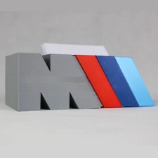 BMW M Power 3D business card holder / stand. Desk gadget