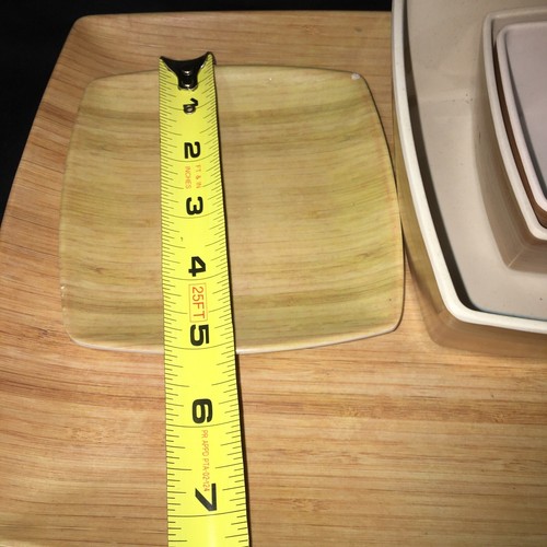 Square Sampler & PlatterBamboo Kyoto & Platewise Dish 5 Piece Set - Picture 8 of 10