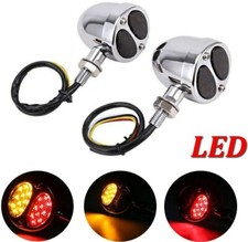 Motorcycle Led Bullet Redamber Brake Blinker Turn Signal Tail Lights For Harley Motorcycle Led Bullet Redamber Brake Blinker Turn Signal Tail Lights For Harley