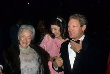 Helen Hayes and Actor James MacArthur pose for a portrait 1985 Old Photo