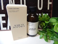 AFRICAN BOTANICS floral Bath Milk 9.8 oz Calming Relaxing Spa Bath Soak +Free🎁