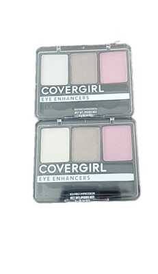 Pack Of 2 CoverGirl Eye Enhancers 3-Kit Eyeshadow, First Impression 103, 0.14 oz