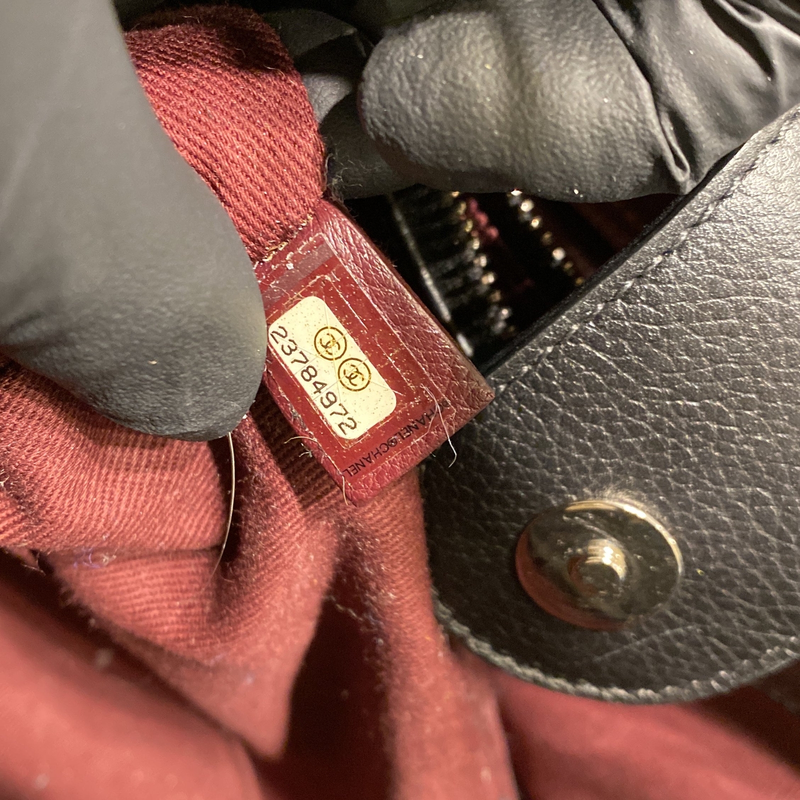 Chanel Neo Executive Tote Grained Calfskin Medium Black