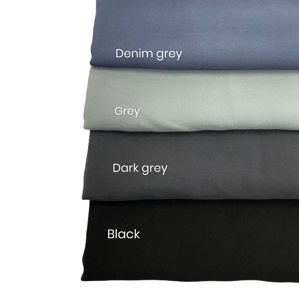 Good Quality Chiffon Hijab Head Scarf Wrap Summer Shawl Muslim Ladies 80 Colours - Image 3 of 4