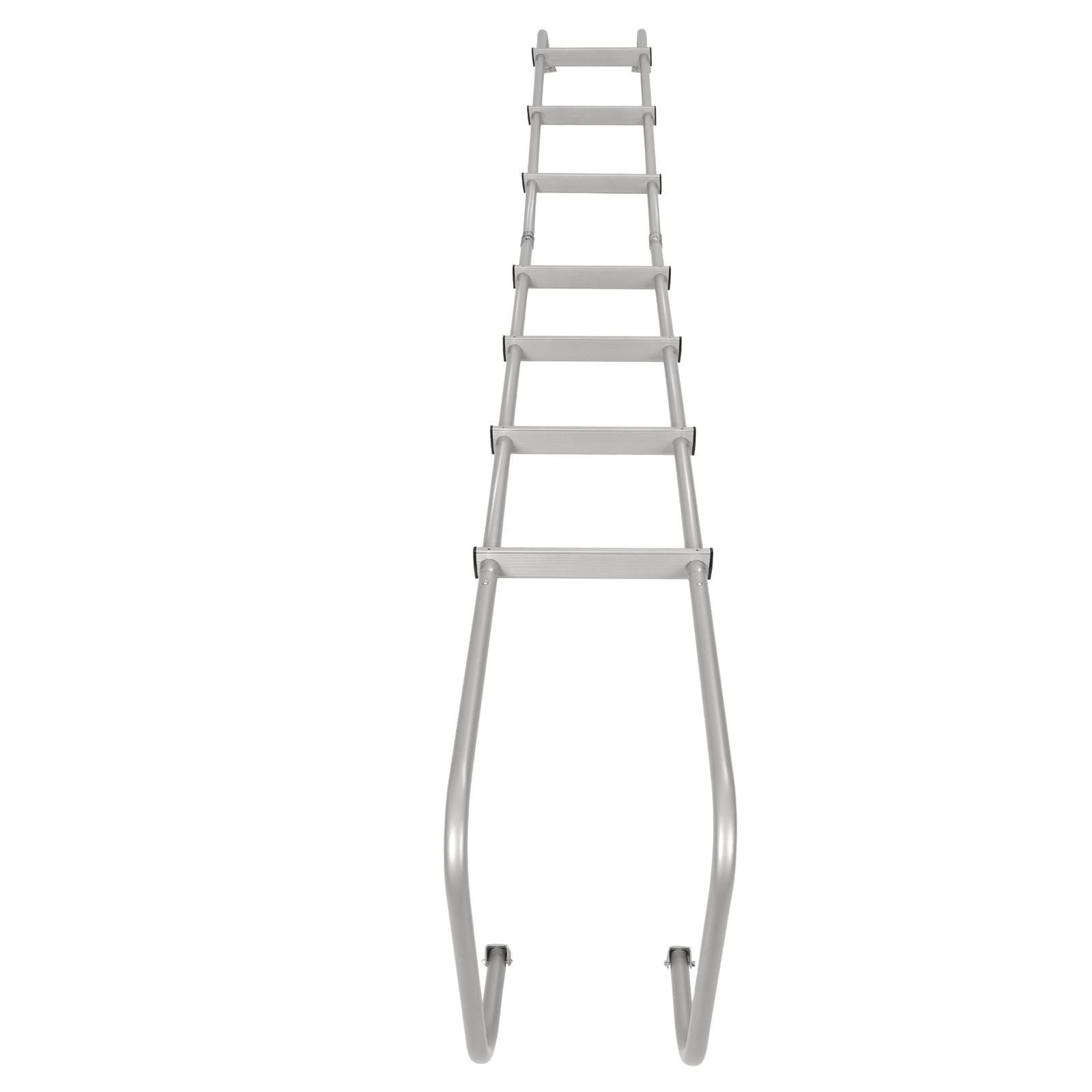 Upgraded 113" Rear Exterior Straight Ladder For RV- Powder Coated #139.21 LA-401