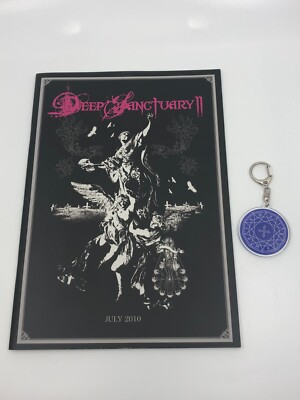 Moi Dix Mois Deep Sanctuary II Tour Book 2010 & Acrylic Keychain