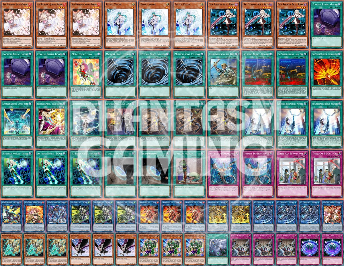 Sky Striker Deck Shizuku Kagari Evenly Matched Twin Twisters Yugioh Sky Striker Deck Shizuku Kagari Evenly Matched Twin Twisters Yugioh
