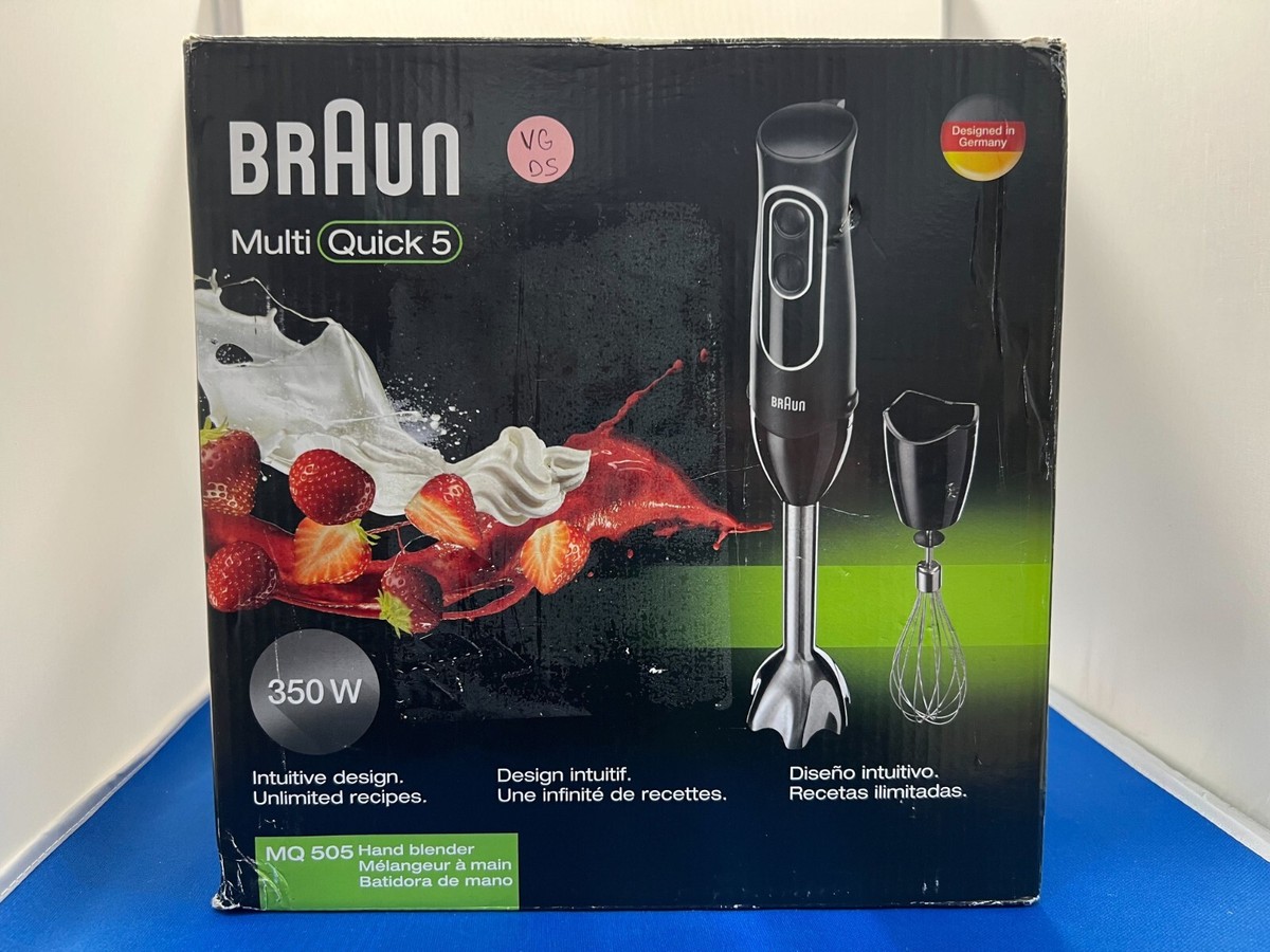 5V 1000W Braun MultiQuick Immersion Hand Blender Patented