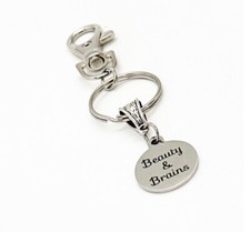 Wake Up From This Nightmare Charm Clip On Keychain, Sympathy Gift, Divorce Gift