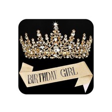 COCIDE "BIRTHDAY GIRL Birthday Sash and Crowns for Women Crystal Birthday Sas...