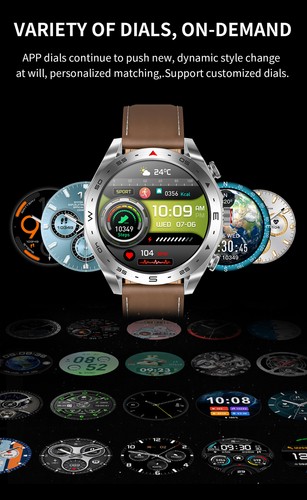 Smart Watch with Headsets Bluetooth Call Music Wristwatch Sport Bracelet Men - Picture 3 of 18