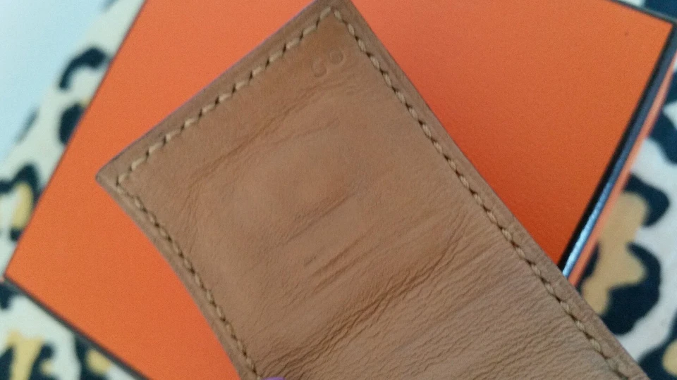 Hermes COLLIER DE CHIEN ORANGE KROKO ARMBAND - Bild 4 von 4