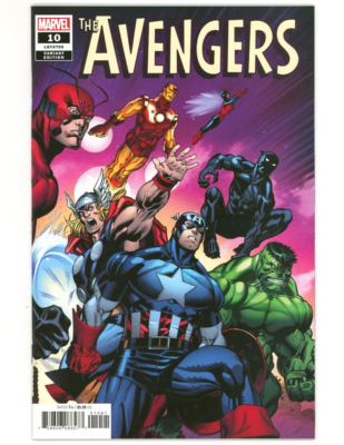 Marvel Comics AVENGERS (2018) #10 (#700 Legacy) MCGUINNESS 1:10