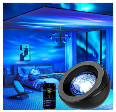 Galaxy Projector, Northern Galaxy Light Projector, Galaxy Light Projector (5.9'')