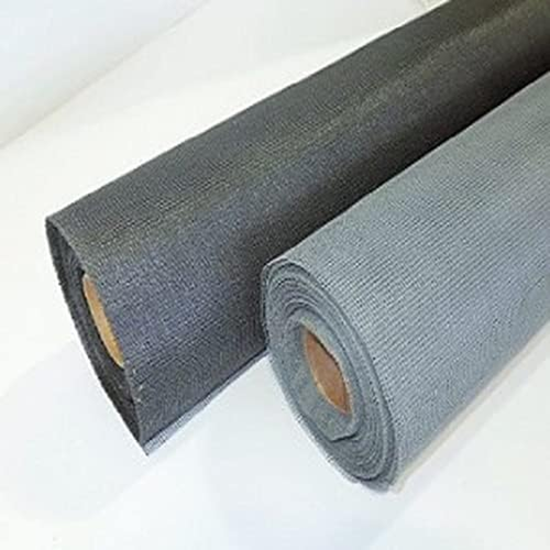 Fiberglass Insect Screen Mesh Roll for Patio & More - 18 in X 100 Ft, Charcoal - - Picture 2 of 6