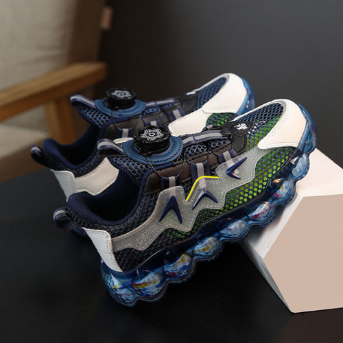 Kids Sneakers Boys Girls Running Shoes Lightweight Breathable Boys Tennis size - Picture 7 of 19