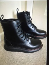 Stivali Chelsea ibridi Alexander McQueen in pelle taglia 3,5 NUOVI PREZZO AL PUBBLICO £585