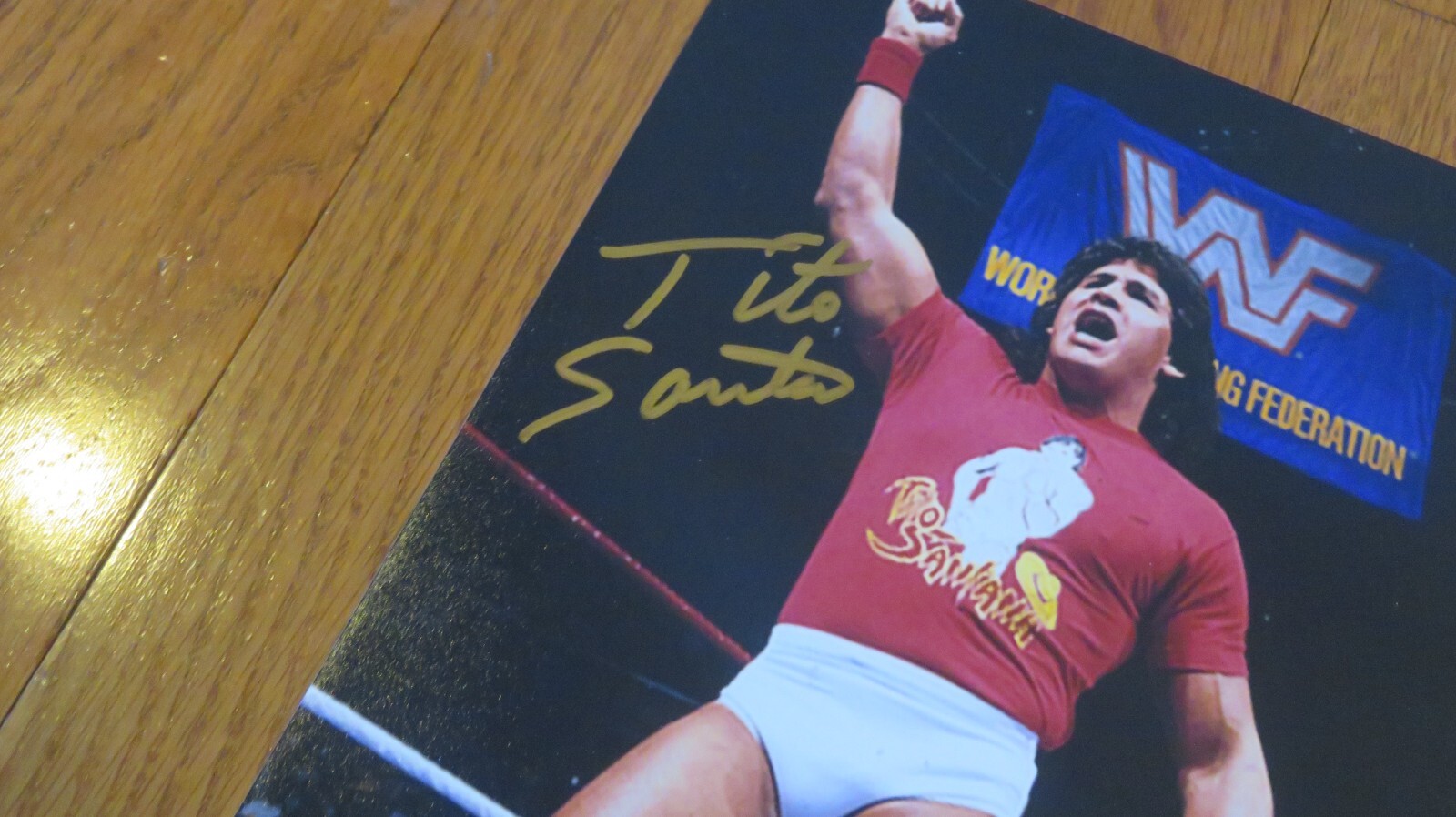 Tito Santana Hand Signed Autographed 8x10 Photo Wrestling WWE eBay