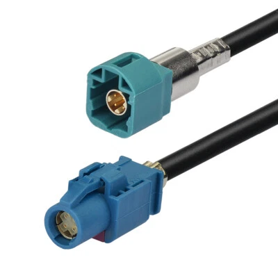 Fakra Z HSD LVDS USB Male to Female Cable 4Core Kabel for BMW Mercedes VW Audi