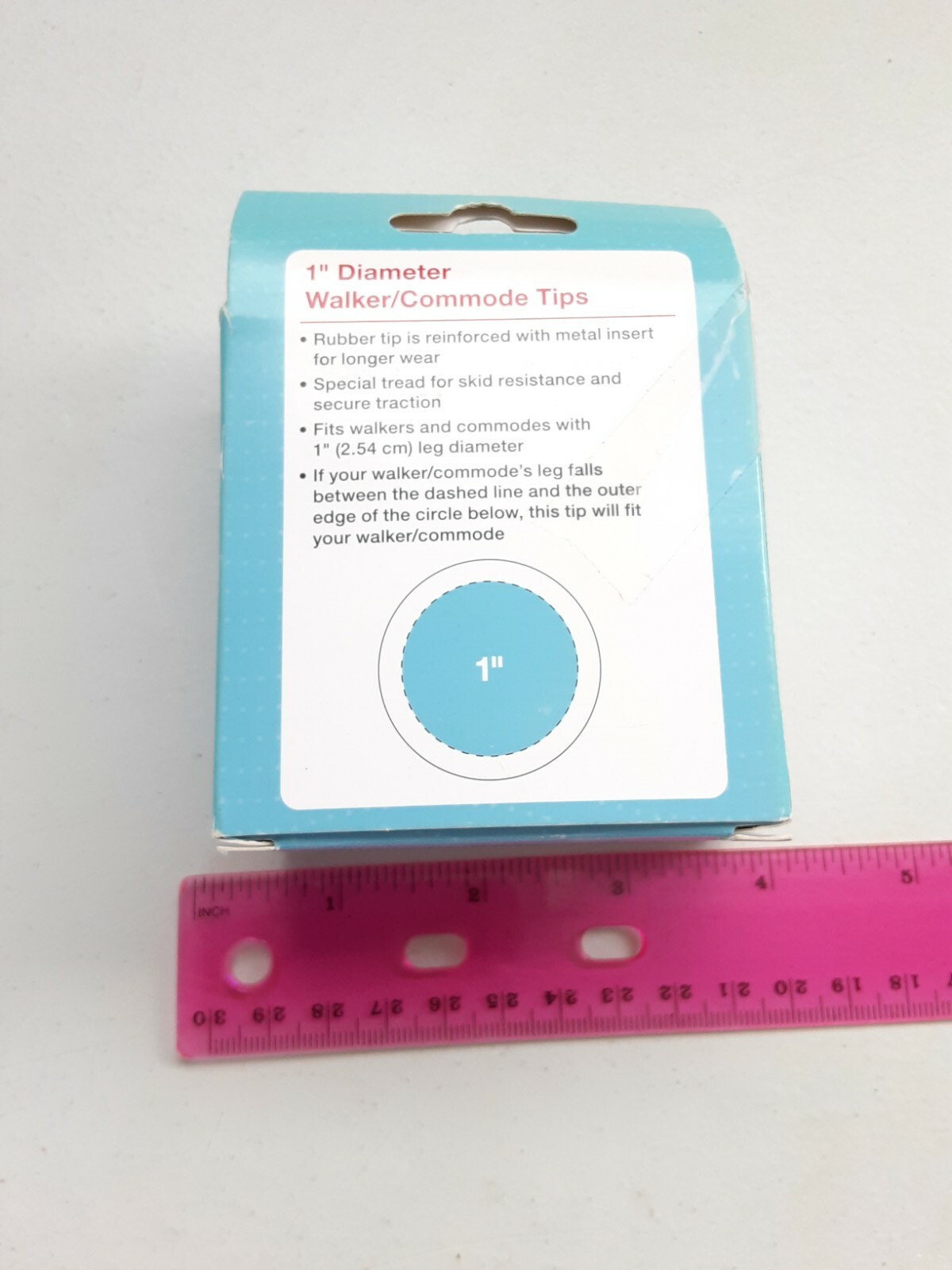 Well at Walgreens, 4 Gray Tips of 1 inch diameter Tips