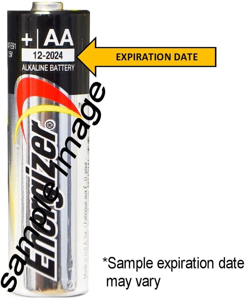 Energizer AA Max Alkaline E91 Batteries Made in USA Expiration 12/