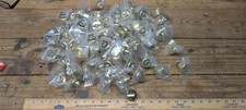 Lot of 85 Polished Brass Plastic Mushroom 1.375" Knobs Cabinet pulls NEW