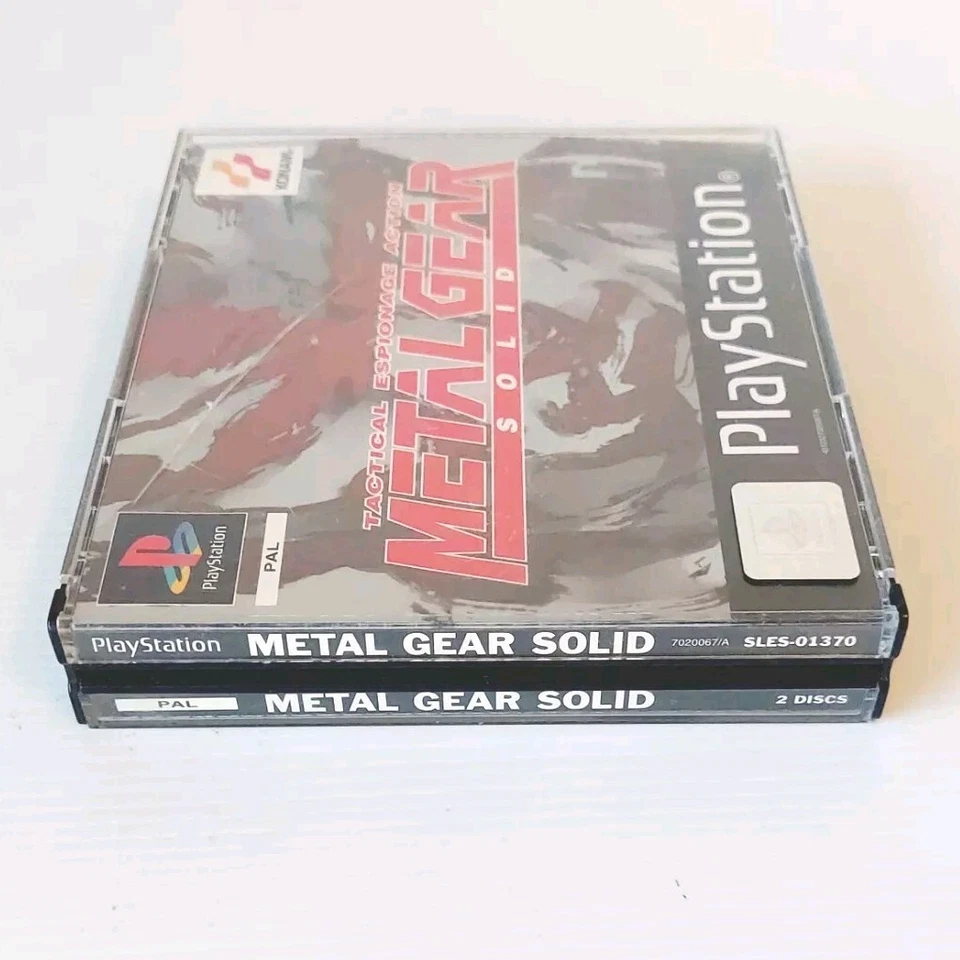 Metal Gear Solid PS 1 Playstation 1 Game + Silent Hill Demo PAL | No Manuals - Image 3 of 4