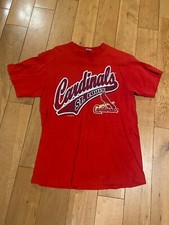 Vintage 90s 1997 Logo 7 St Louis Cardinals Sports T Shirt Sz Large Adult