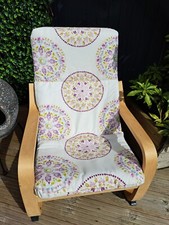 Ikea Poang Kids Chair Cover, slipcover, replacement cover, cushion, washable