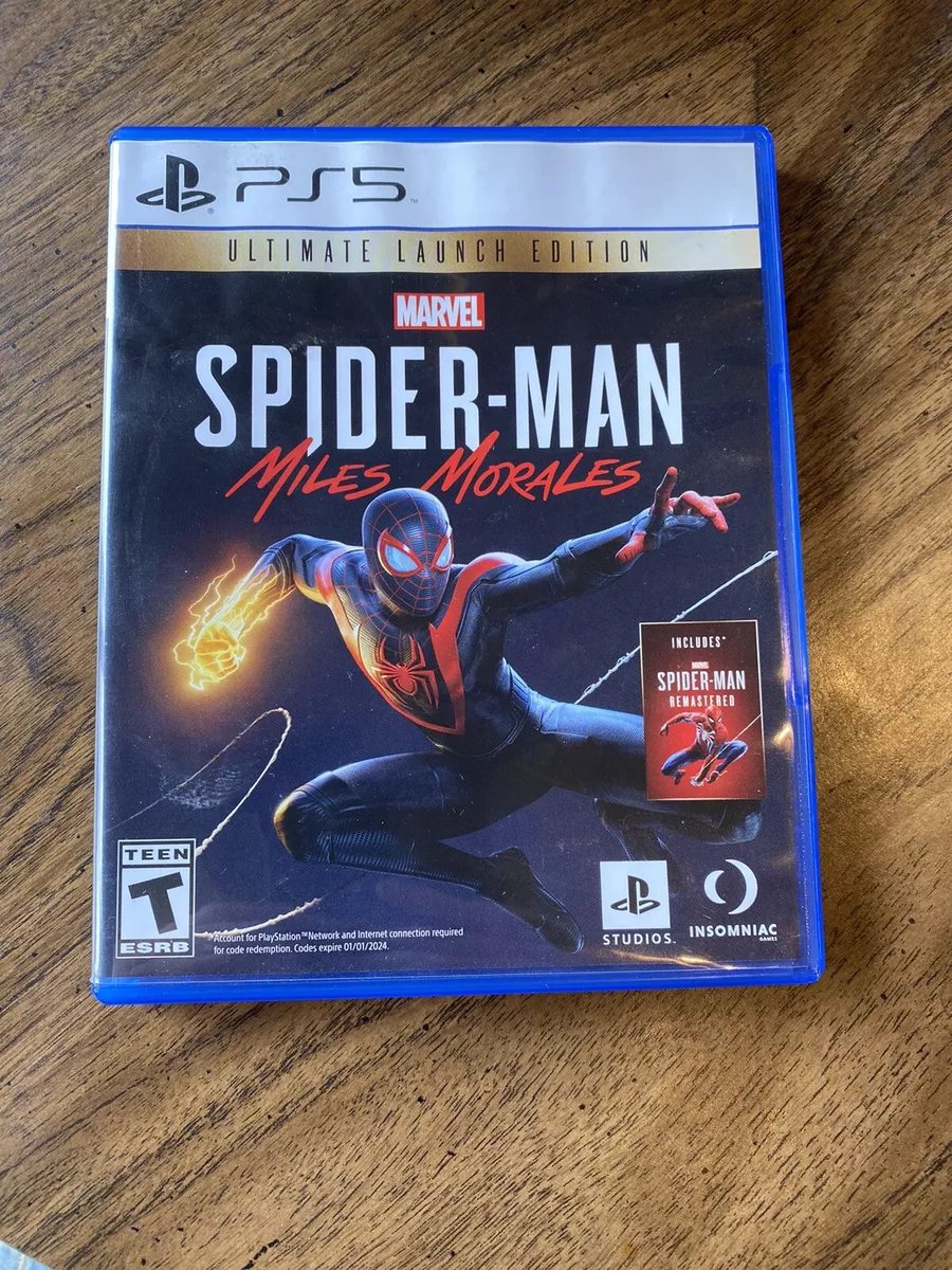 Marvel's Spider-man: Miles Morales Ultimate Launch Edition