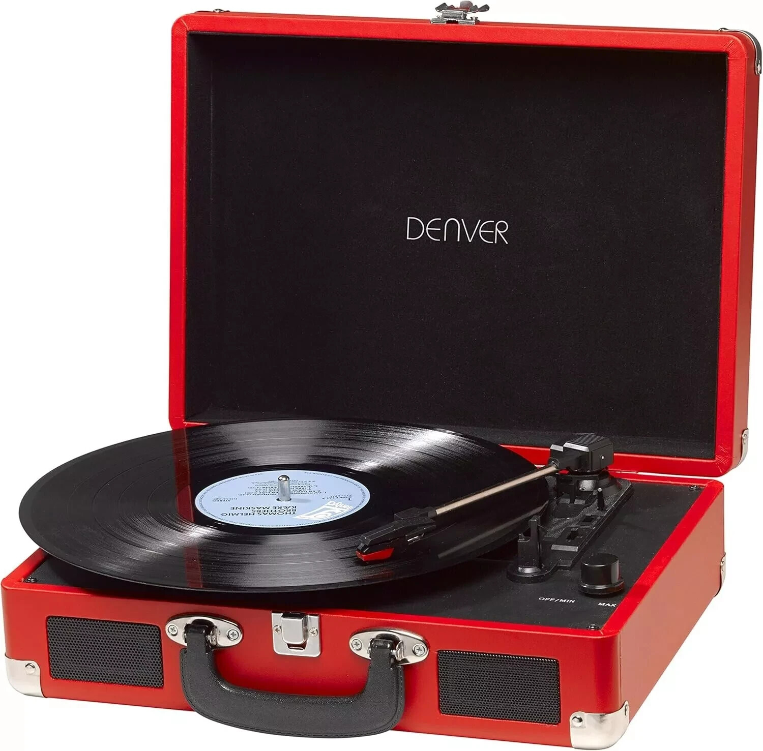 Regalo Perfetto: Denver VPL-120RED Giradischi Vintage 3 Velocità