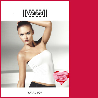 Wolford Fatal Top - M - poppy seed ... auch als Bralette, Gürtel oder Mini-Rock