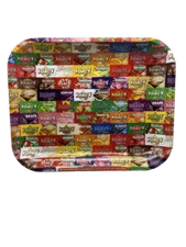 New Juicy Jay Large Mixed Paper Flavors 13 x 11 Tray With Free Shipping