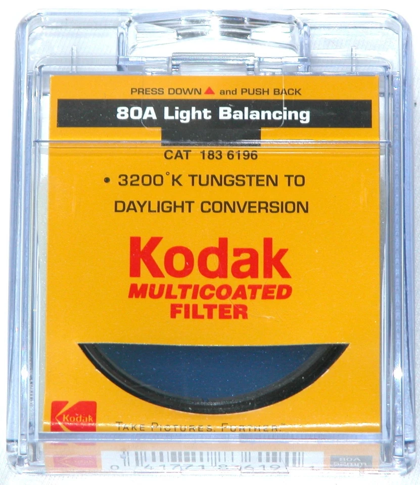 52mm Japan 80A 80-A Multi-Coated MC Light Balancing Blue Glass Lens Filter 52 mm - Image 3 of 3