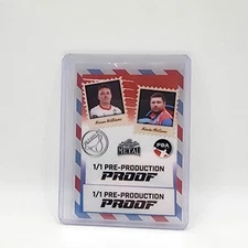 Keven Williams McCune Pin Pals 2024 Leaf Metal Bowling PBA 1/1 Red Clear Proof