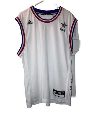 2015 NBA ALL STAR GAME JERSEY Men L New With Tag Adidas East New York City NWT